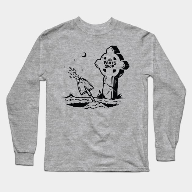 Diggin' Through Parts Long Sleeve T-Shirt by plasticcaskets